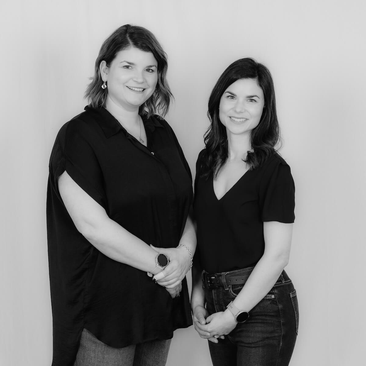 Davina Bird and Martine Cunningham, co-owners of Beau & Lacquer